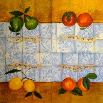 156 Lemons,  Oranges - 3-ply